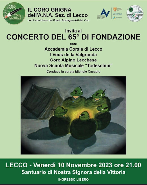 2023 11 10 LECCO ANNIVERSARIO CORO GRIGNA