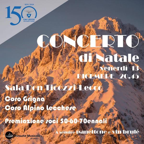 2024 12 13 LECCO CONCERTO CAI