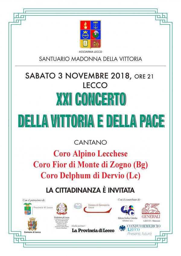 2018 11 03 CONCERTO DELLA PACE MANIFESTO